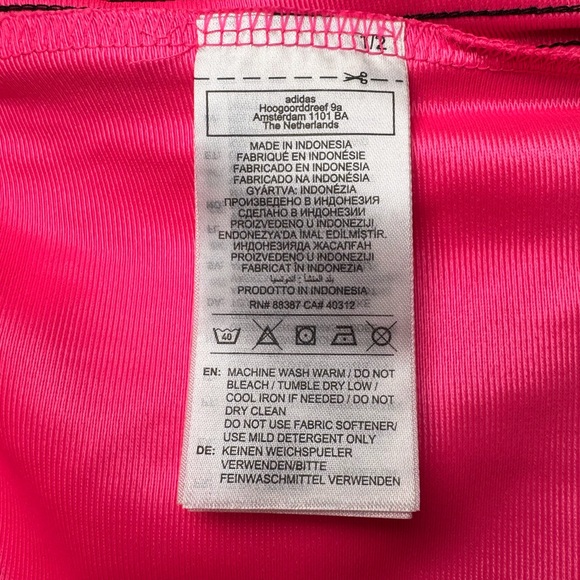 Adidas Firebird Track Pants Pink Women’s M NWT Wide Leg - Picture 11 of 13